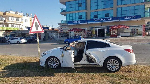 Araçların Hurdaya Döndüğü Kazada Kimsenin Burnu Bile Kanamadı