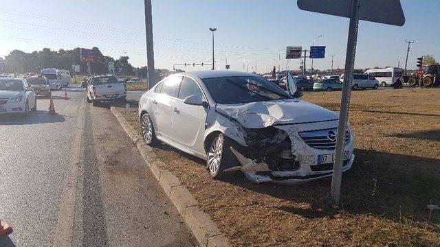 Araçların Hurdaya Döndüğü Kazada Kimsenin Burnu Bile Kanamadı