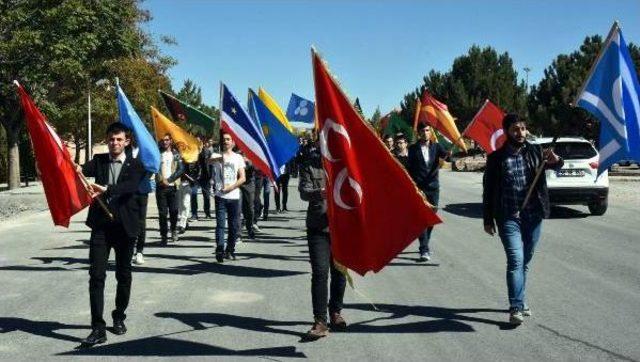 Ülkücü Öğrencilerden Kerkük Protestosu