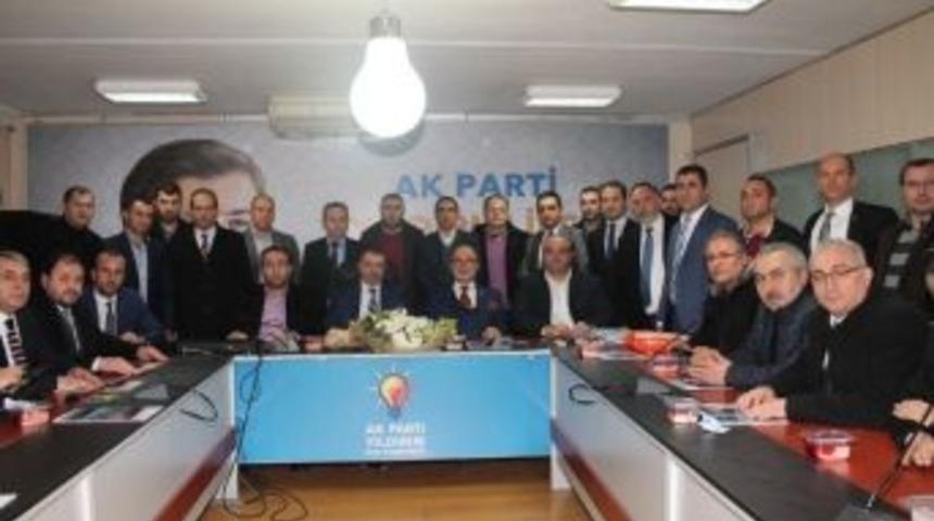 Ak Parti Osmangazi&rsquo;den Ak Parti Yıldırım&rsquo;a Ziyaret