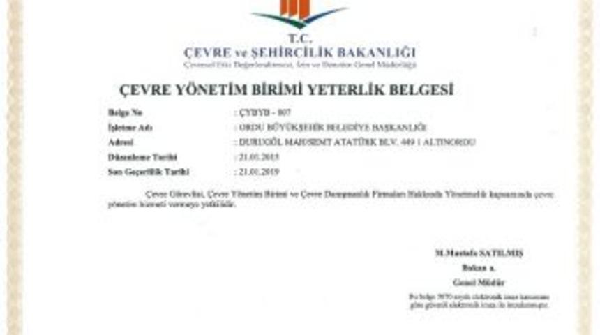 Obb&rsquo;de &Ccedil;evre Y&ouml;netim Birimi Kuruldu