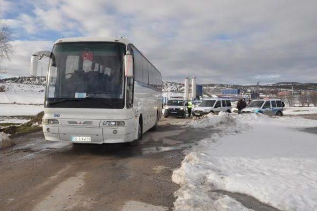 İzmir'den Çaldığı Otobüsle Kütahya'ya Gelen Cezaevi Firarisi Yakalandı