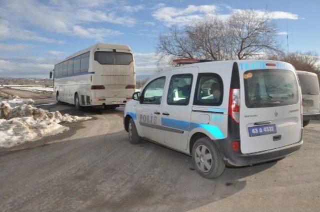 İzmir'den Çaldığı Otobüsle Kütahya'ya Gelen Cezaevi Firarisi Yakalandı