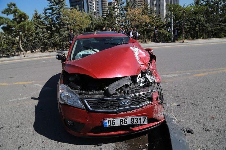 Başkent’te Aynı Noktada İki Ayrı Kaza: 2 Yaralı G4