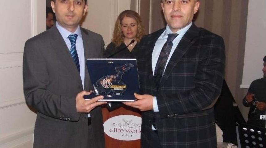 Van Ağır Ceza Mahkemesi Başkanı Bilen&rsquo;e Veda Gecesi