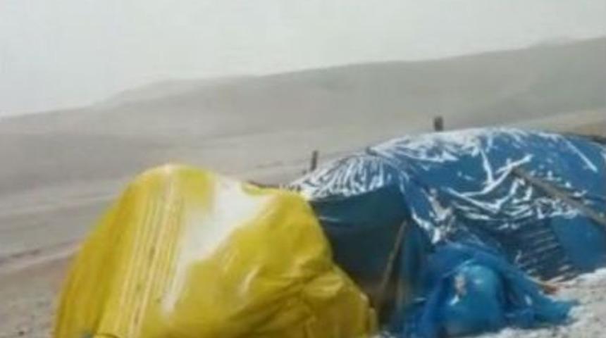 Tuzluca&rsquo; Ya Yılın İlk Karı Yağdı