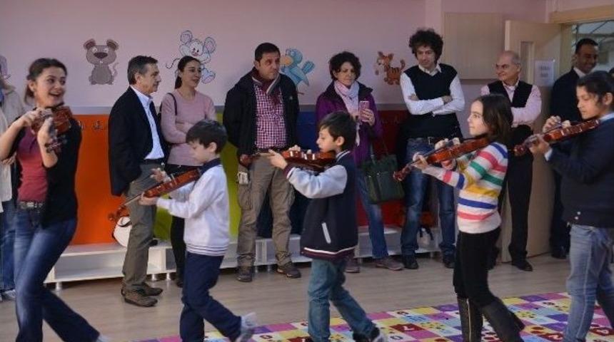 &Ccedil;ocuk Senfoni Orkestrasına B&uuml;y&uuml;k İlgi