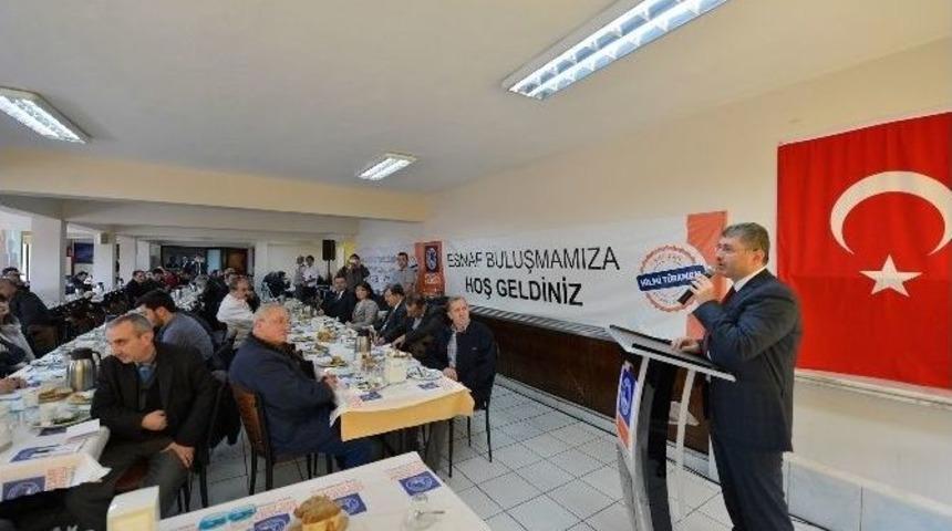 Başkan Türkmen, Üsküdar Esnafıyla Buluştu