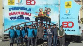 Tuzlukçu’da 8d Film Gösterisi