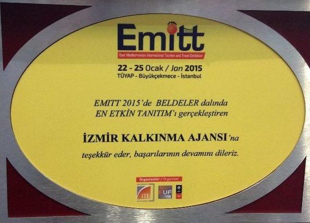 Emıtt’te En Etkin Tanıtım Ödülünü İzmir Aldı