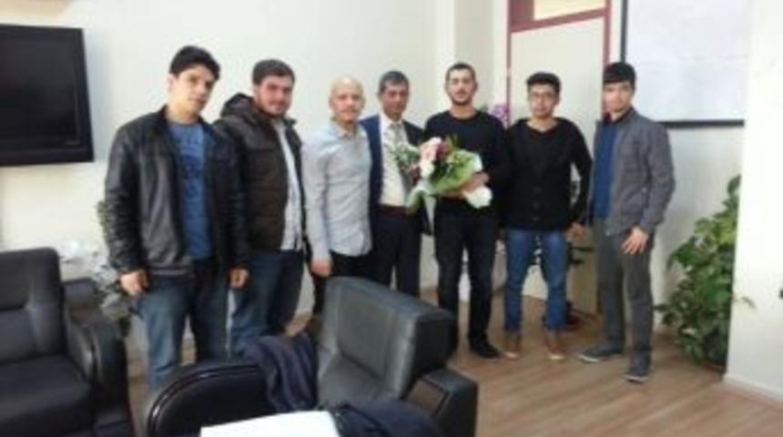 Man&uuml;d Y&ouml;netiminden Barıdemir&rsquo;e Nezaket Ziyareti&rlm;