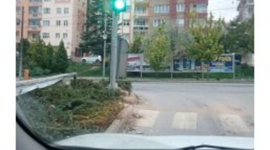 Eskişehir&rsquo;de Trafik Işıkları Rengarenk