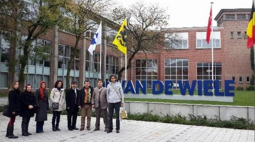 Ga&uuml;n &Ouml;ğretim Elemanları Bel&ccedil;ika&rsquo;yı Ziyaret Etti