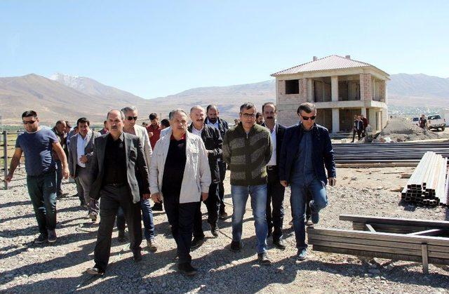 Genel Sekreter Yalçın Muradiye’de İncelemelerde Bulundu 1