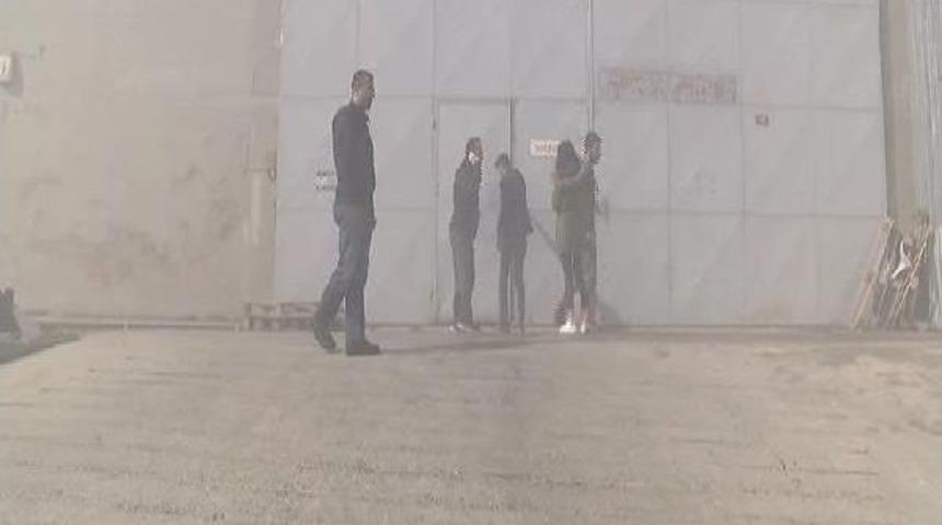 Hadımk&ouml;y'de Lojistik Deposunda Yangın (2)