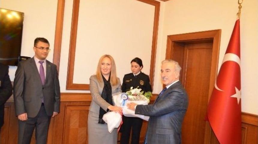 G&uuml;mr&uuml;k B&ouml;lge M&uuml;d&uuml;rl&uuml;ğ&uuml;&rsquo;nden Vali Kam&ccedil;ı&rsquo;ya Ziyaret