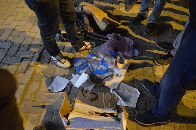 Iğdır&rsquo;da Ş&uuml;pheli &Ccedil;anta Paniği 1