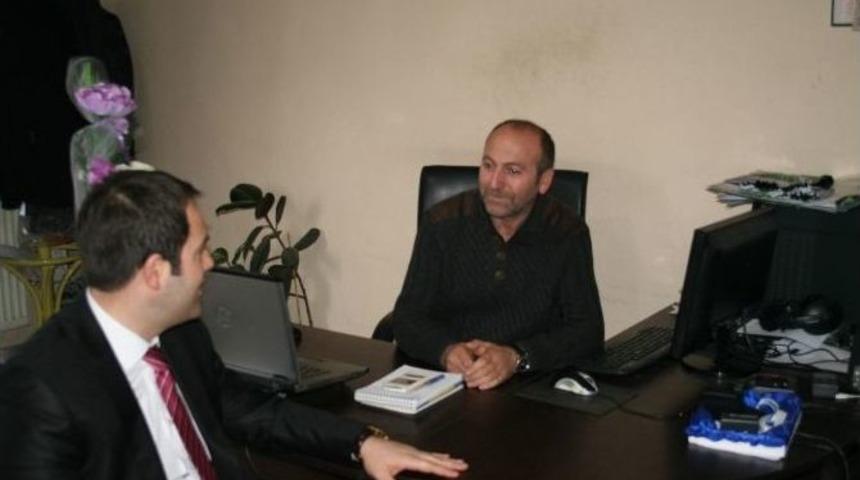 Mhp Milletvekili Aday Adayı Ersançmış’tan İha’ya Ziyaret