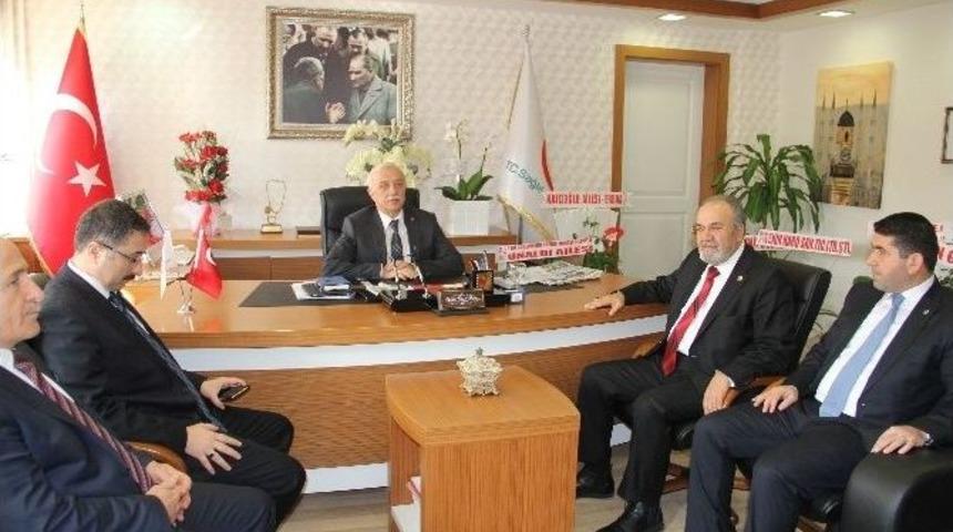 Uslu’dan Sobacı’ya Kutlama Ziyareti