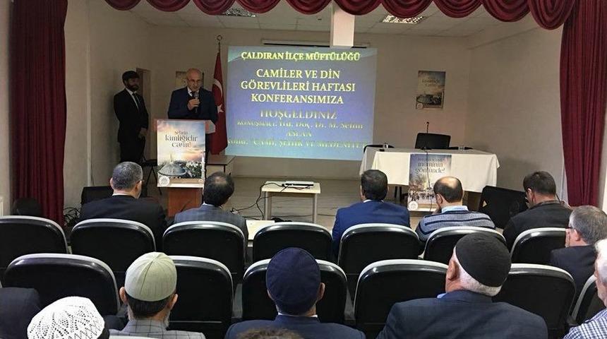&Ccedil;aldıran&rsquo;da Camiler Ve Din G&ouml;revlileri Haftası Kutlandı