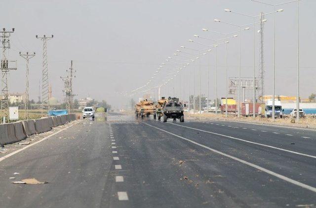 Habur&rsquo;daki Tatbikata Zırhı Ara&ccedil; Takviyesi 2