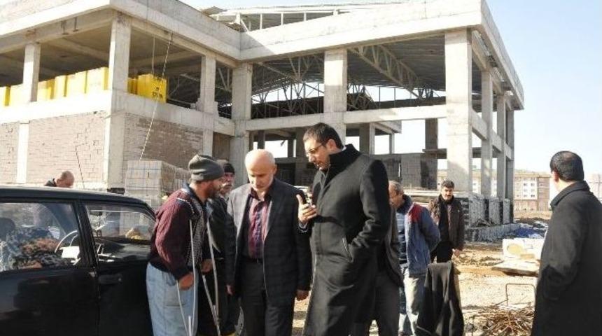 Beyşehir Gen&ccedil;lik Merkezi İnşaatı Y&uuml;kseliyor