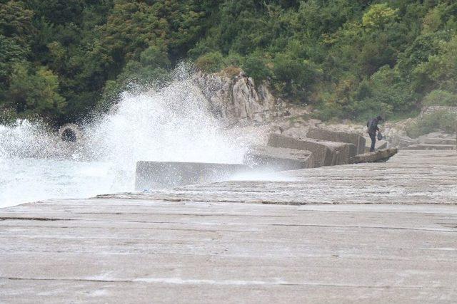 Zonguldak’ta Sis Ve Yağmur Etkili Oldu