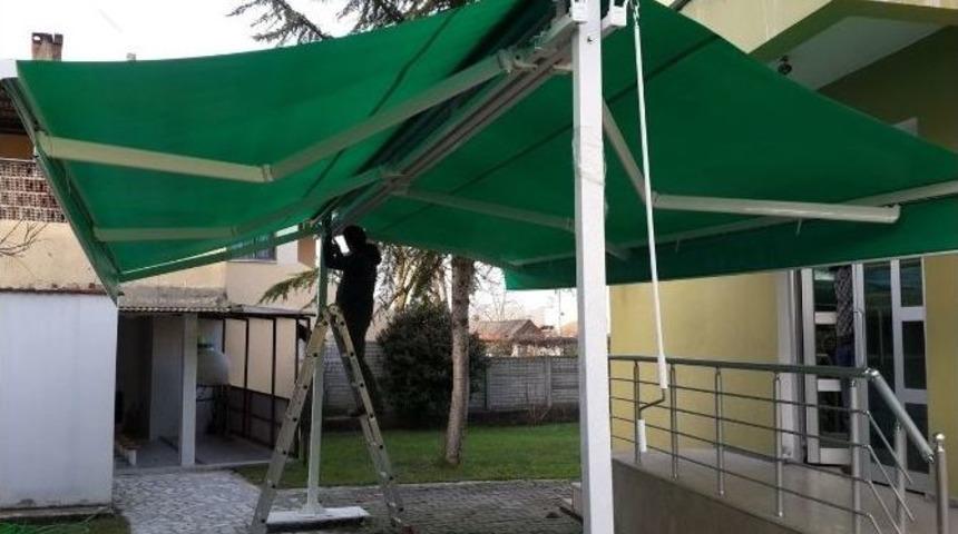 Kartepe Belediyesi&rsquo;nden Camilere Tente Uygulaması