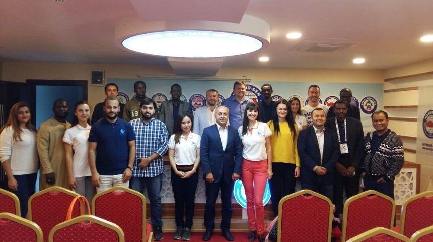 Eğitim-bir-sen Bursa 1 Nolu Şubeni&rsquo;ne Yurtdışından &Ouml;nemli Misafir