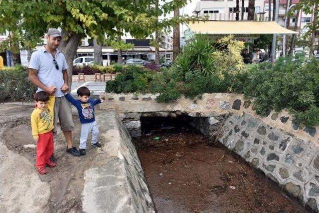 Marmaris te Sağanak Yağmurdan Sonra Sahilde Kirlilik 2