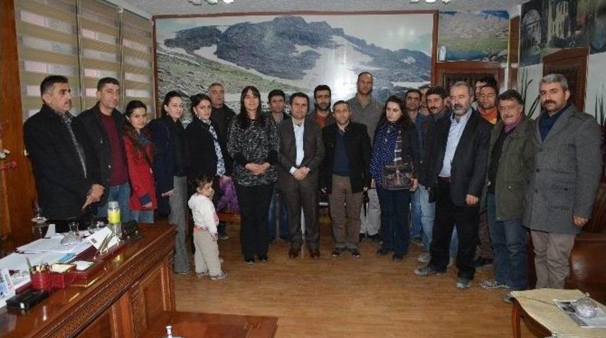 Hdp&rsquo;den Eş Başkanlara Ziyaret