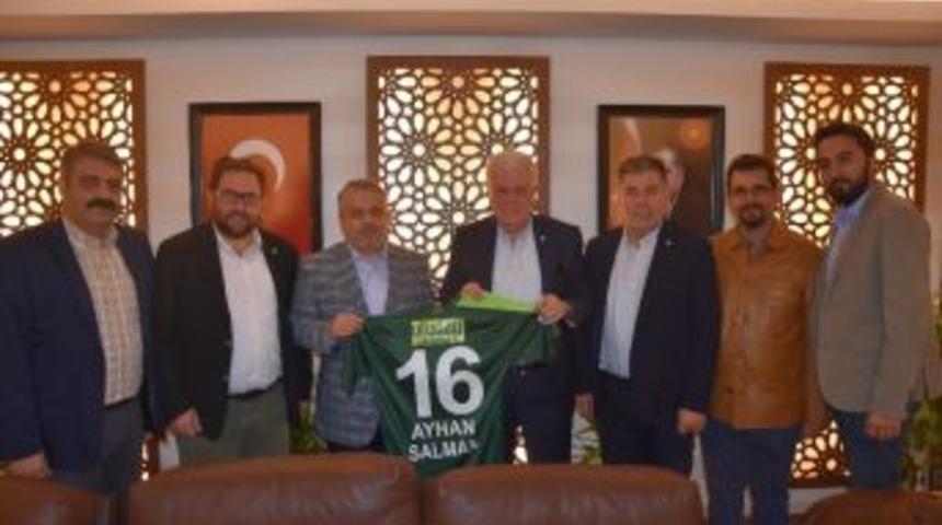 Ali Ay&rsquo;dan Ayhan Salman&rsquo;a Ziyaret