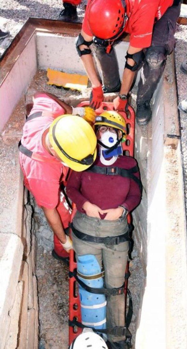 Bodrum da Akut tan Temsili Kurtarma Operasyonu 1