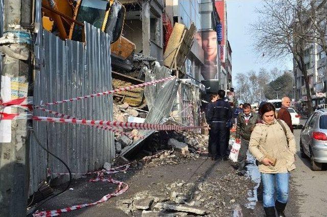 Şehrin Göbeğinde Faciaya Ramak Kaldı