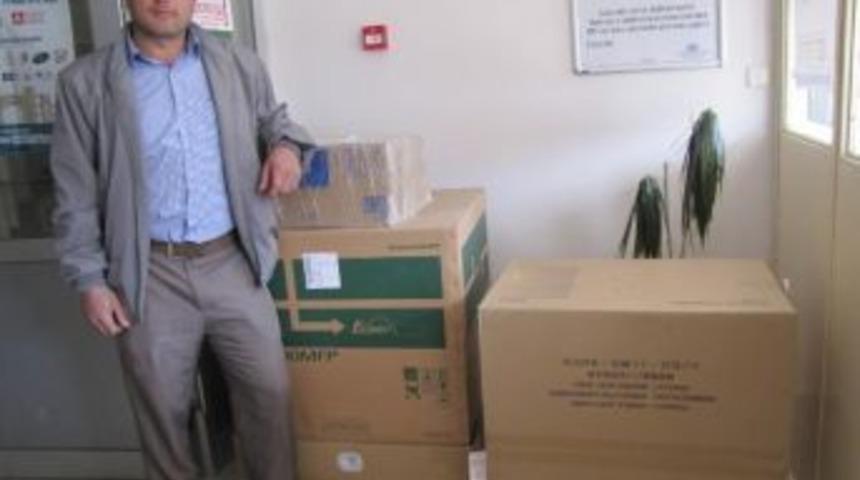 Hisarcık&rsquo;ta 6 Okula 7 Fotokopi Makinesi