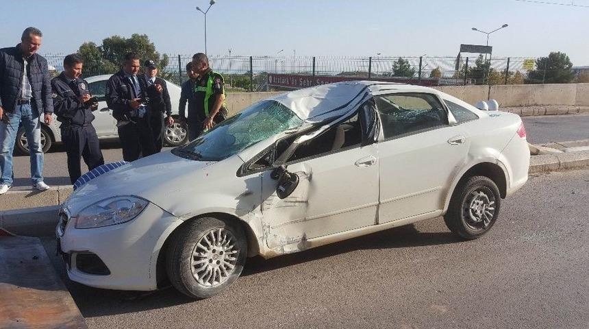 Samsun&rsquo;da Trafik Kazası: 3 Yaralı