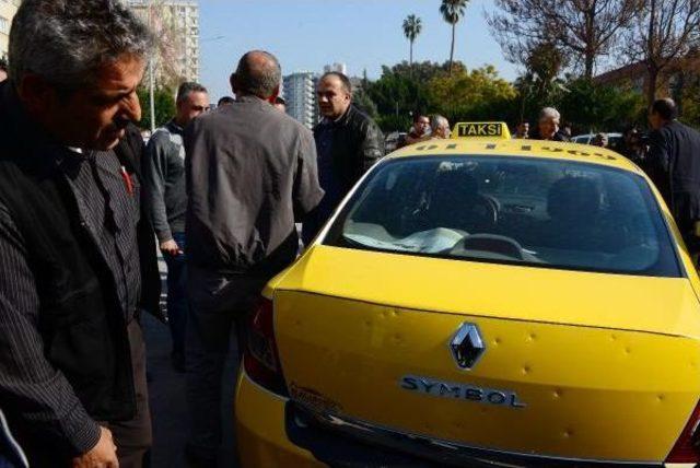 Adana'da Taksiciler Eylem Yaptı