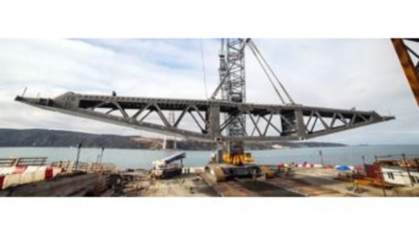 3&rsquo;&uuml;nc&uuml; K&ouml;pr&uuml;de Asya Yakası&rsquo;na İlk &Ccedil;elik Tabliye