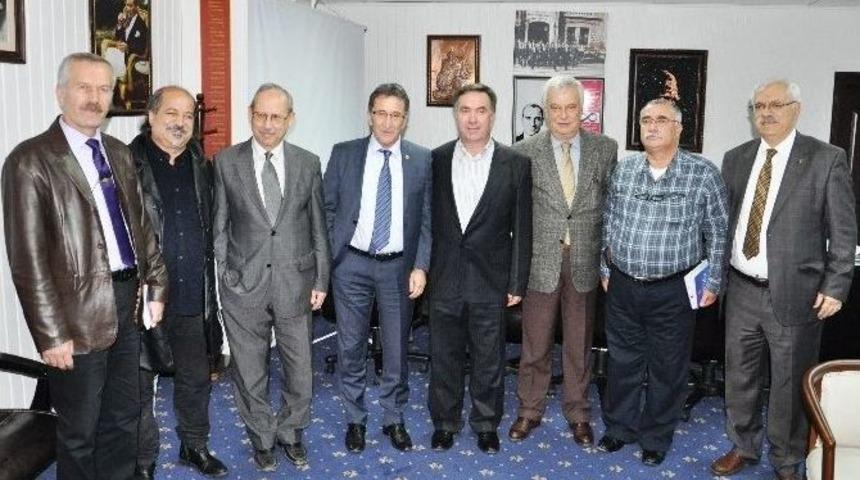 Chp Balıkesir İl Başkanı Mete Erol, Başkan Saka&rsquo;yı Ziyaret Etti