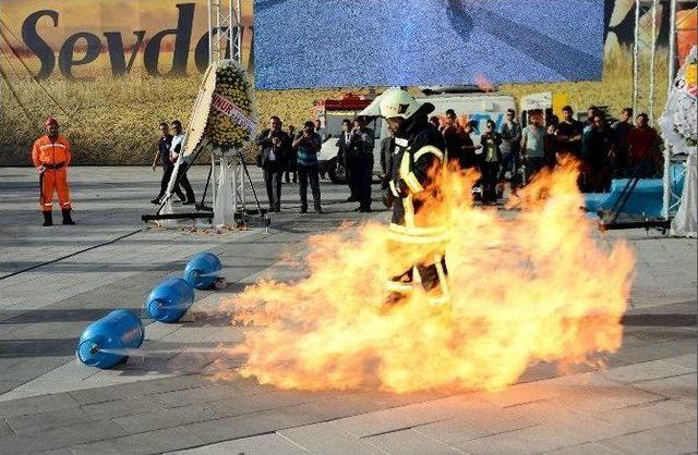 Konya’da İtfaiye 2014 Yılında Bin 531 Yangına Müdahale Etti