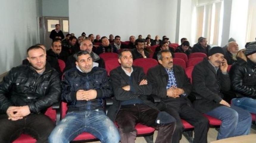Eleşkirt&rsquo;te Şof&ouml;rlere Eğitim