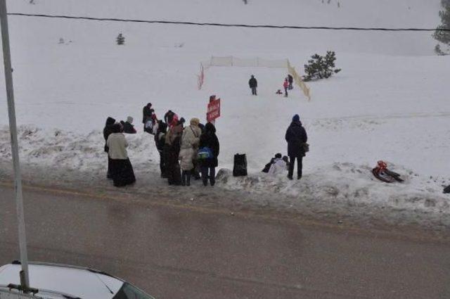 Uludağ'da Kazalara Karşı Tabela Ve Fileli Önlem