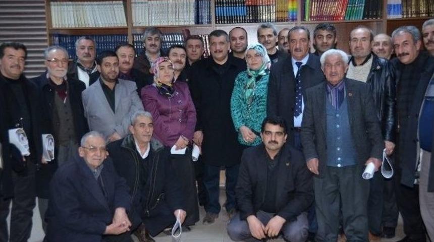 Başkan G&uuml;rkan, Bazı Mahalle Muhtarları İle Biraraya Geldi