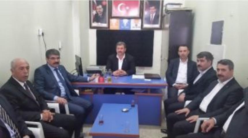 Ak Parti İl Başkanı Bilen &Ccedil;elikhan Teşkilatını Ziyaret Etti