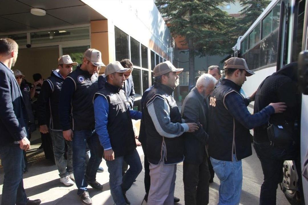 Eskişehir&rsquo;de 11 Deaş Ş&uuml;phelisi Adliyede