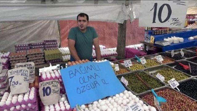 Pazarda Bağımlılıkla Savaş; Uyuşturucu Öldürür, Sebze-Meyve Can Verir 2