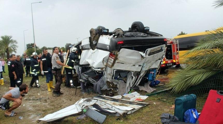 Manavgat’taki Tur Midibüsünde Kazaya Sebebiyet Veren Şoför Tutuklandı