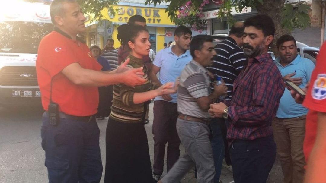 8 Kişinin Yaralandığı Kaza Sonrası Kavga &Ccedil;ıktı