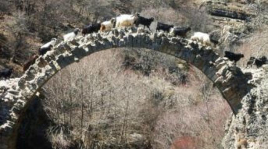 Arapgir&rsquo;de Tarihi Taş K&ouml;pr&uuml; Tescil Edildi