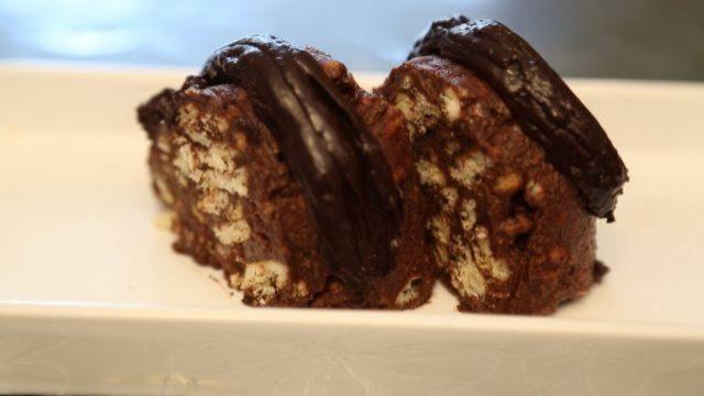 Mozaik pasta nasıl servis edilir?